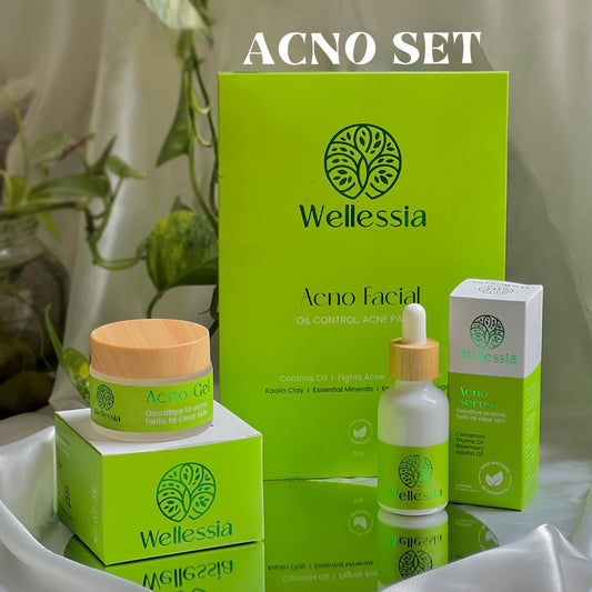 Free Acno Facial with Serum & Gel