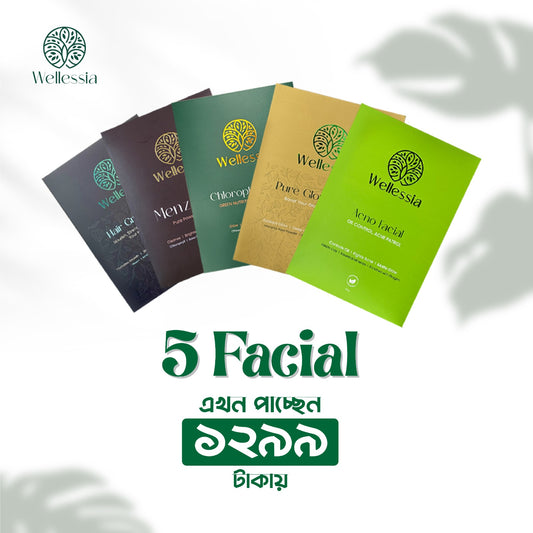 5 Pack Combo Facial