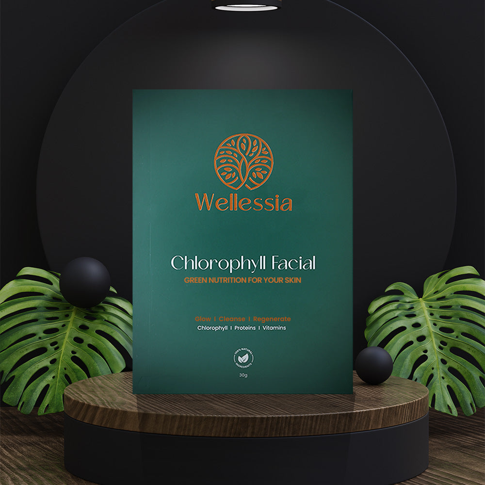 wellessia chlorophyll facial or clorofil face mask in bangladesh